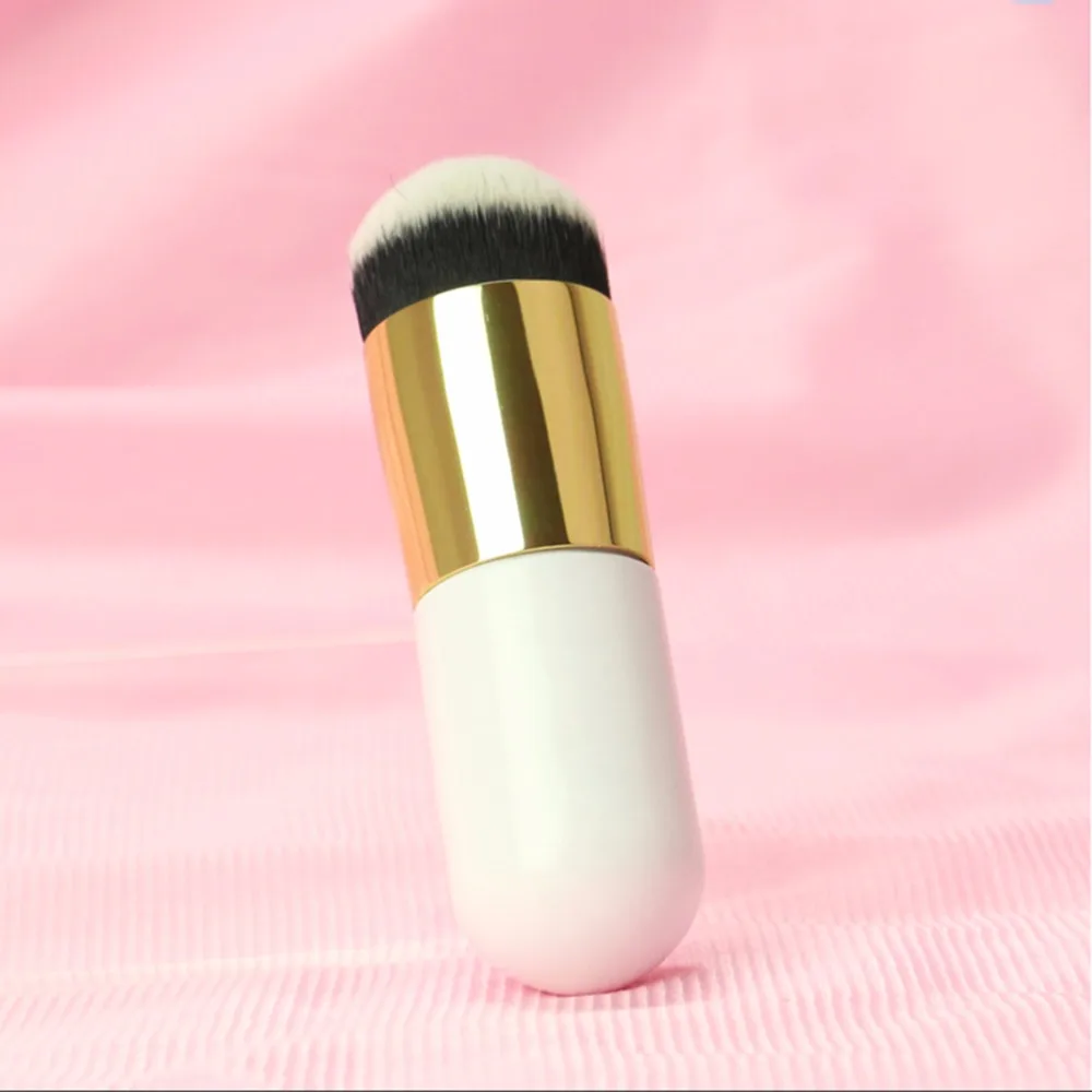 Flat Foundation Makeup Brush Blush Buffer Powder Beauty BB Cream
