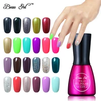 Beau гель UV Vernis Полупостоянный 7 мл УФ-гель для ногтей замачиваемый долговечный светодиодный лак для ногтей, лак для ногтей - изображение