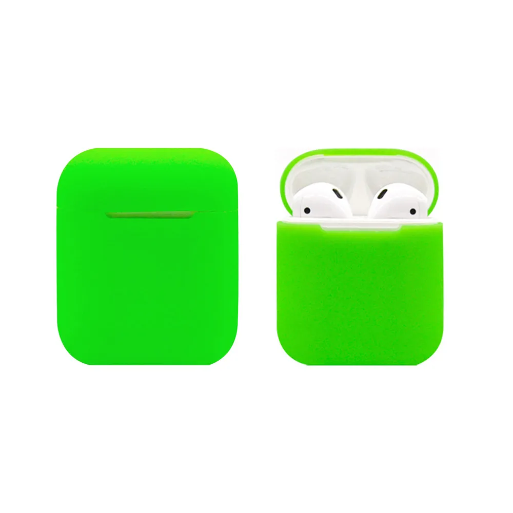 Earphone Case For AirPods Protect Box For Apple EarPods Silicone Cases Cover Protective Skin for Apple Airpod Charging Case#L25