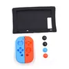 Силиконовый мягкий защитный чехол для nintendo Switch аксессуары NS Skin чехол для консоли nintendo Switch и контроллера Joy-con - Цвет: Blue and Red