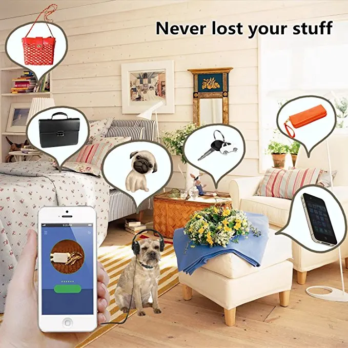 Автомобильные аксессуары анти потерянный Bluetooth Смарт трекер локатор для ключей