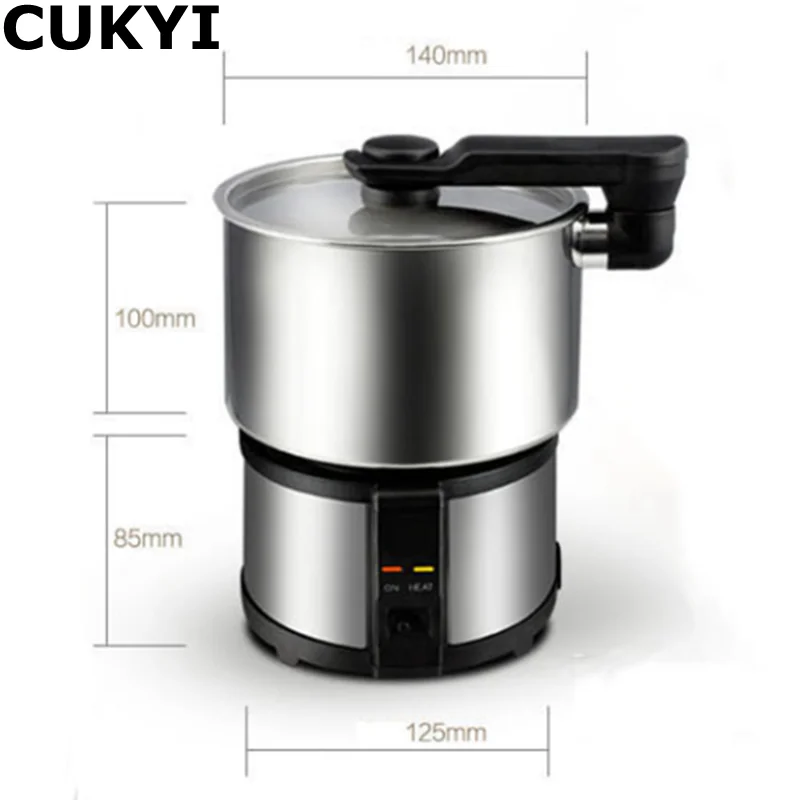 CUKYI 450 Вт 110 ~ 120 В/220 240 В двухвольтная дорожная плита из нержавеющей стали