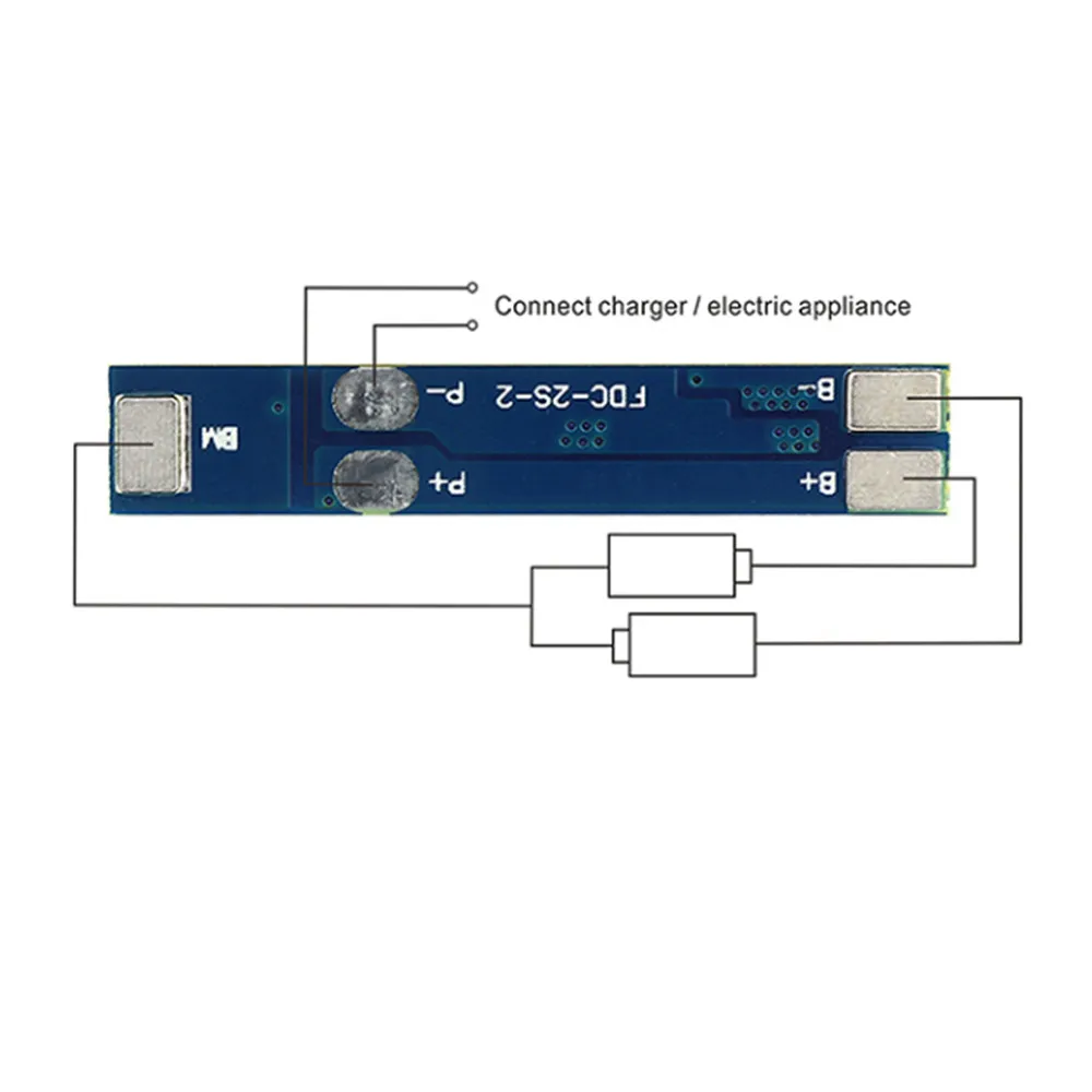 

Smart Electronics 2S 3A Li-ion Lithium Battery 7.4 8.4V 18650 Charger Protection Board BMS PCM for Li-ion Lipo Battery Cell Pack