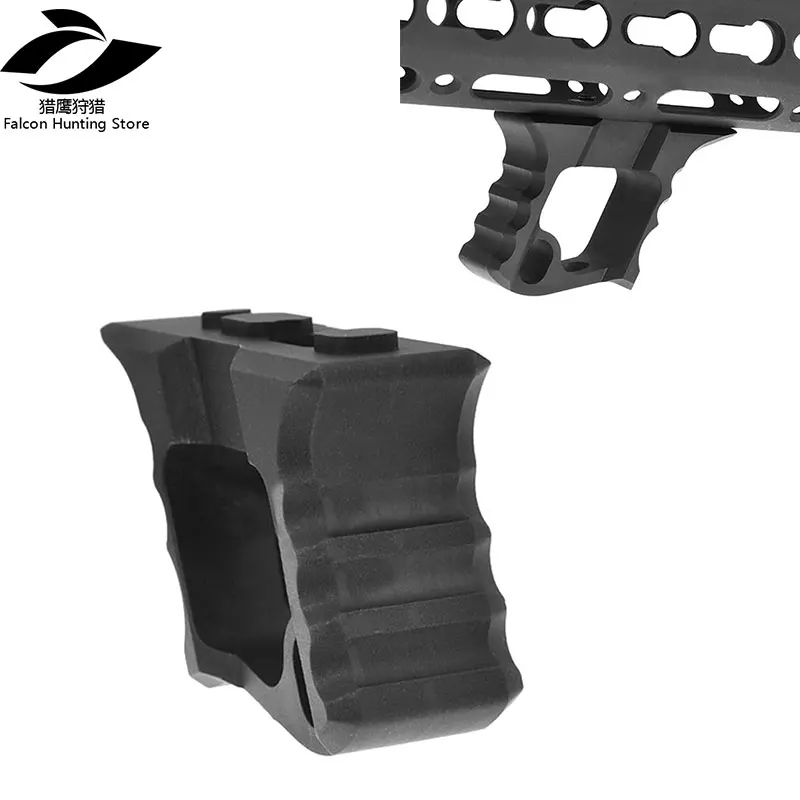 

Tactical Hand Stop Rail Hunting Handstop Barricade Rest KeyMod M-LOK M LOK for Standard Handguard System