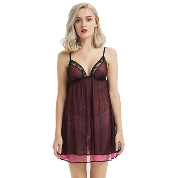 

Thin lace contrast sexy European and American one-piece bra underwear