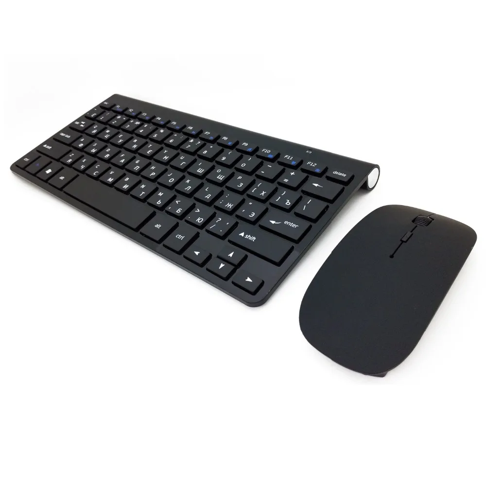 combo 2.4g sem fio mouse para apple