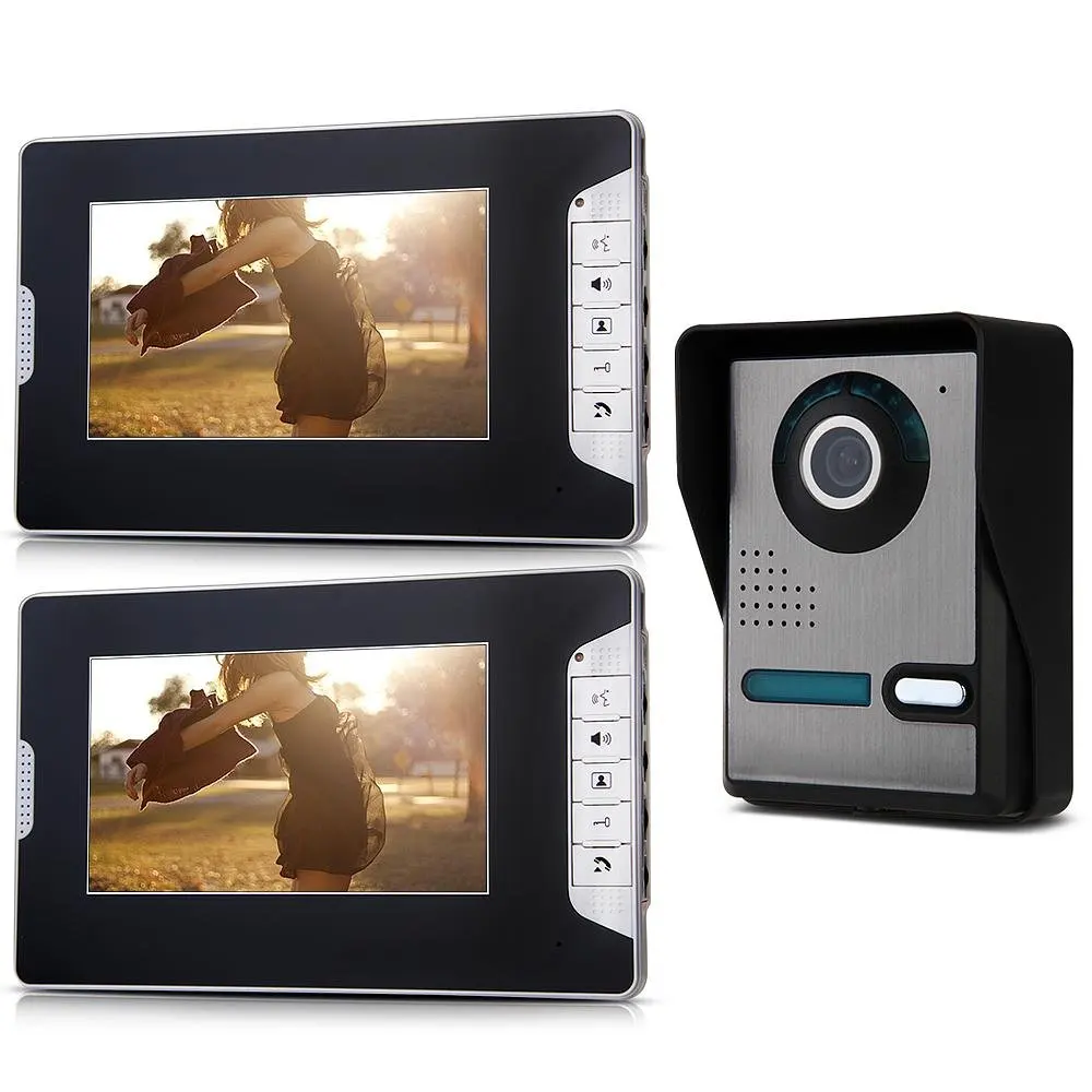

MOOL 7 "color TFT-LCD 2 Door IR VIDEOPHONE Doorbell Intercom