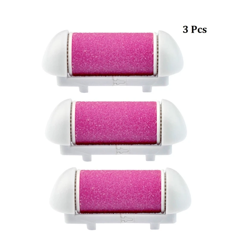 3/4/5Pcs Replacement Roller Heads For Electric Pedicure Exfoliator Smooth Dead Skin Removal Heel File Cuticles KM2500 KM2502