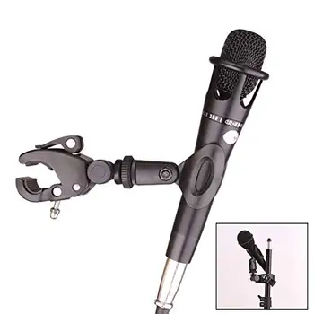 

MEINUOKE Mic Clamp Microphone Stand Grip Mount with Clip Holder