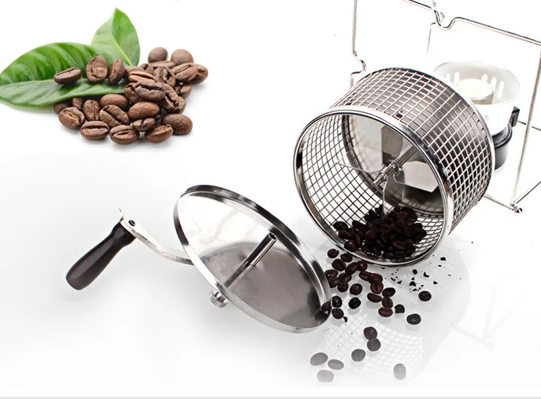 Кофе Жаровня ручка кофе в зернах запеченная машина в зернах обжарочная машина ручная жаровня для зерен мини-выпечки DIY маленький