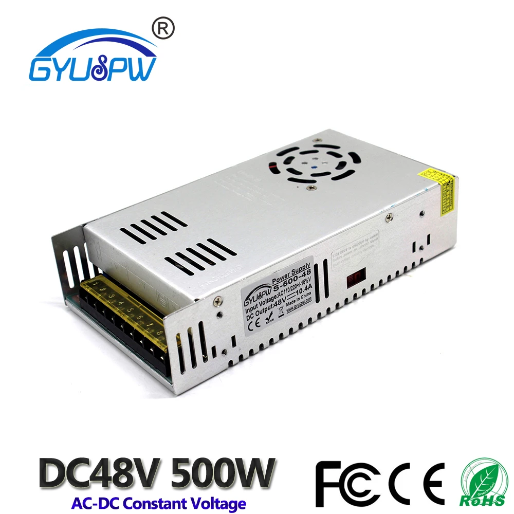 

Switching power supply DC36V DC48V 300W 350W 360W 400W 480W 500W 600W Lighting Transformer 110V 220V AC to DC 36V 48V SMPS Motor