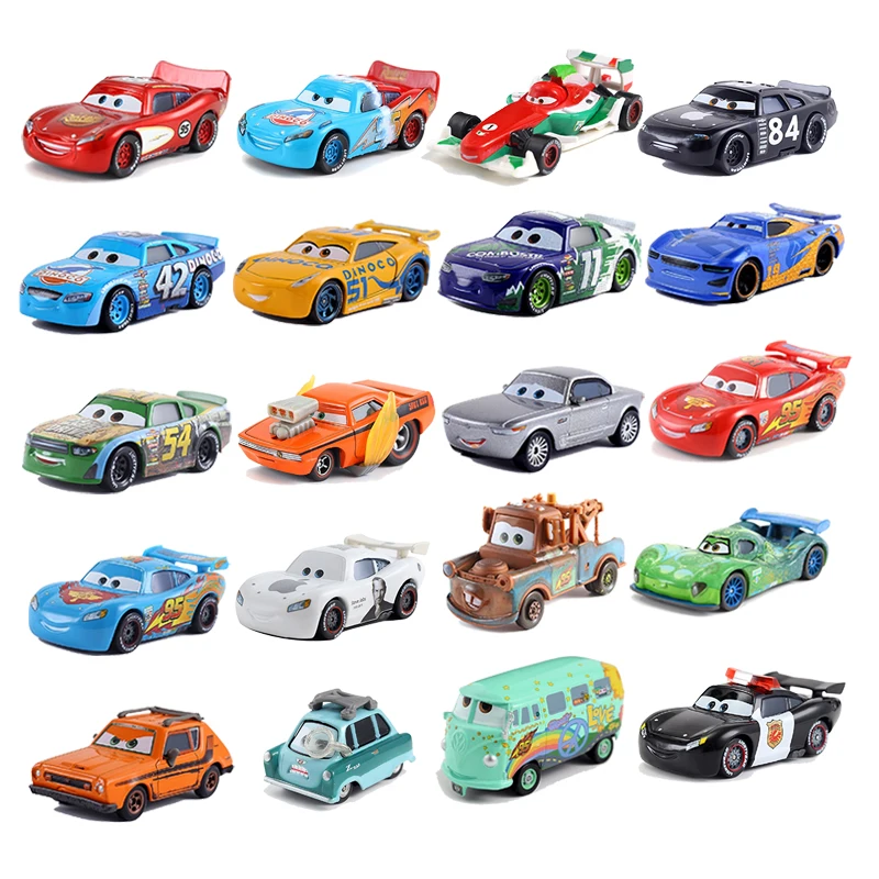 Disney Pixar Cars 2 Storm Cars 3 Mater Vehicle 1:55 литые под давлением игрушки из металлических сплавов модель автомобиля подарок на день рождения для детей 27 стилей