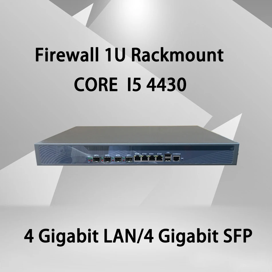 Брандмауэр Mikrotik Pfsense vpn сетевой маршрутизатор для защиты ПК Intel Core I5 4430 [HUNSN SA21R]