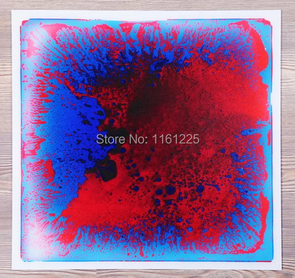 500 500mm Hot Sale Liquid Floor Tiles Colorful Kids Plastic Floor