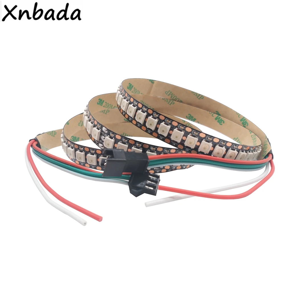 Светодиодная лента WS2812B WS2812 5 в постоянного тока 30/60/74/96/144 пикселей/светодиодов/м