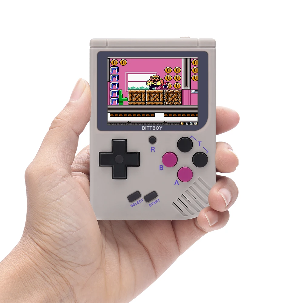 New BittBoy NES/GBC/GB Retro Handheld Save/Load Game Console Progress MicroSD card External