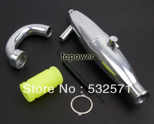 

HSP RC 1:8 Nitro Buggy Parts 81084 Aluminum Exhaust Pipe & Spring BQ003