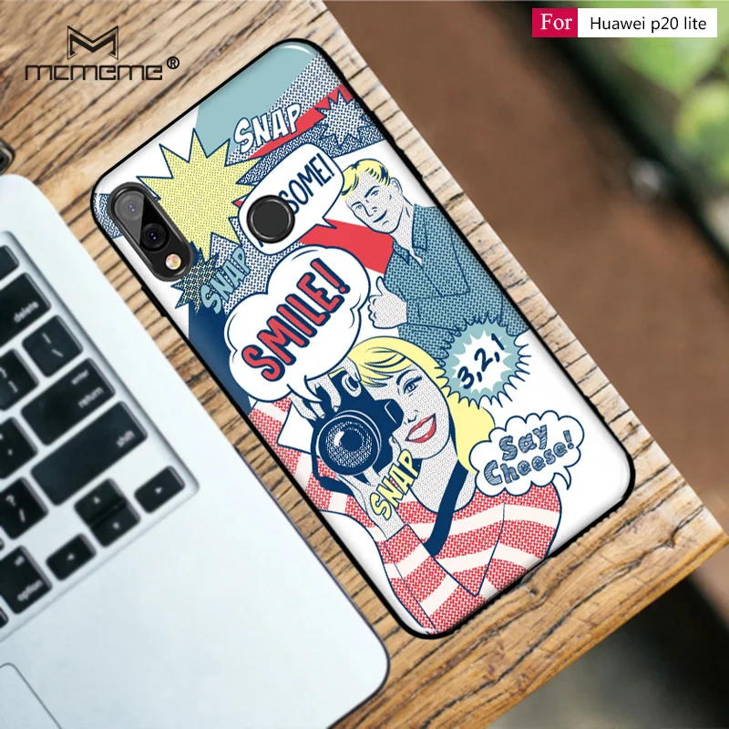 Чехол MCMEME для huawei P20 Lite модный Автомобильный Воздушный воздушный шар мягкая