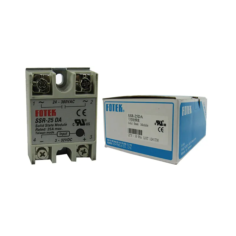 Твердотельные реле FOTEK SSR-25DA SSR-40DA SSR-50DA SSR-60DA