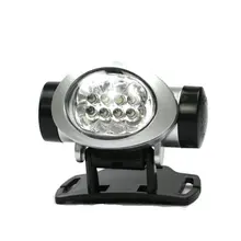 2 шт. Ночная езда высокой яркости мини 8 светодиодный фары на голову Кемпинг/Рыбалка фонарик 3 регулировка яркости