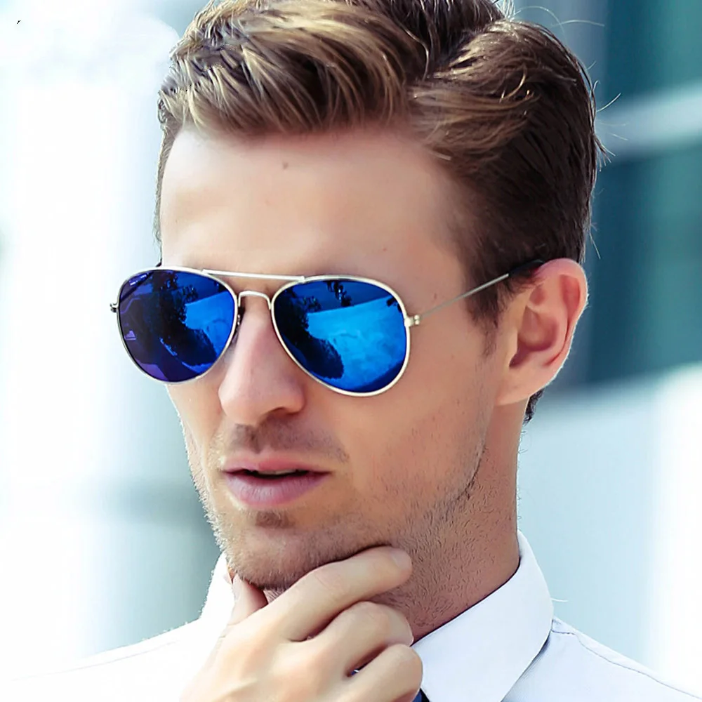 2019 Classic Aviation Sunglasses Women Men Driving Eyewear Metal Frame Male Female Mirrors Coating Retro Sun Glasses UV400 2019 Classic Aviation Sunglasses Women Men Driving Eyewear Metal Frame Male Female Mirrors Coating Retro Sun Glasses UV400