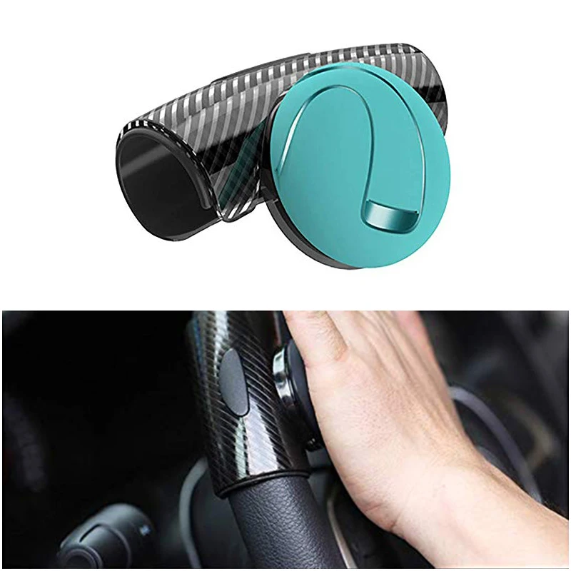 

Power Handle Car Steering Wheel Suicide Spinner Knob for All Vehicles Easy Steering Auxiliary Booster Aid Control Ball SC008
