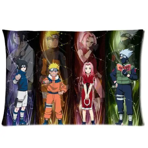 

Hot Naruto Pillows Cases Naruto Pillowcase Custom Anime Pillowcases Gifts 20"x30" Soft Zippered Bed Pillow Covers Two Sides