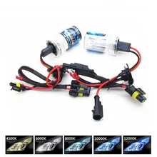 ANBLUB 2 шт. H1 H7 H11 H3 9005 9006 HID ксеноновый светильник лампочка 12В 55 Вт 4300K 5000K 6000K 8000K 10000K 12000K автомобильный ксеноновый светильник