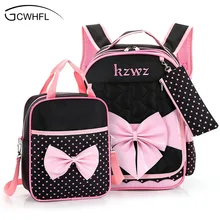 Princesa Nuevos Niños de La Manera Mochilas escolares para Las Niñas Mochila Impresión Mochilas para Adolescentes Bolsa de Niño Niño Femenino Arco Traje
