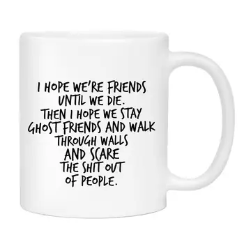 

Best Friend Besties Coffee Mug Cute Sarcastic Funny Cup