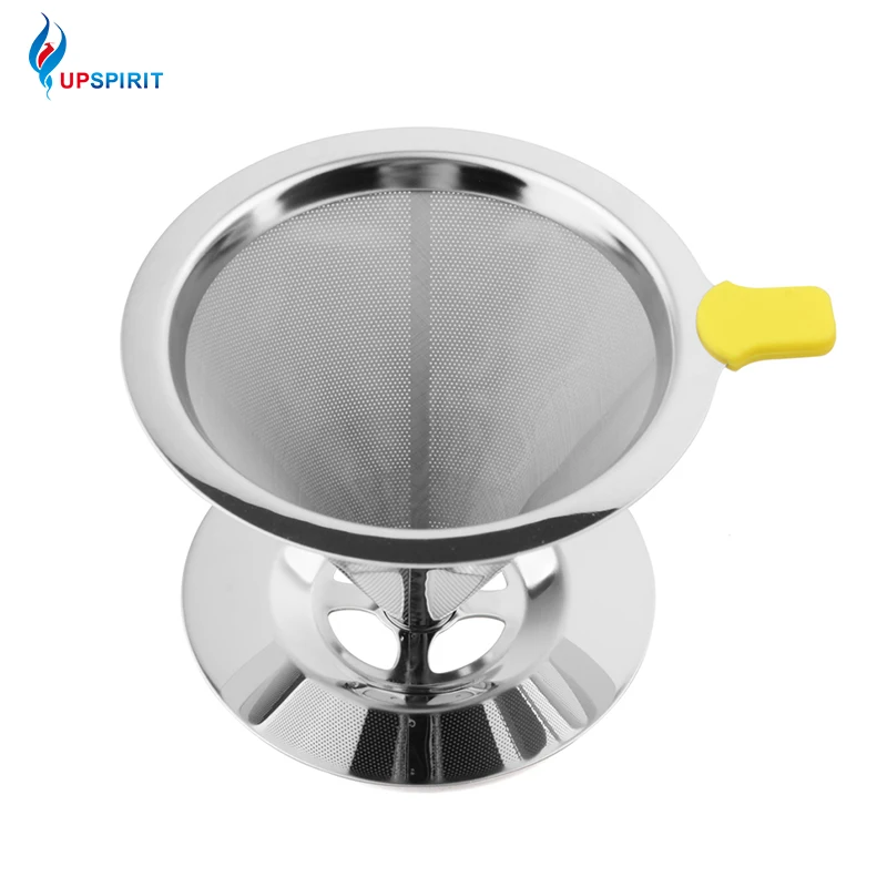 Upspirit Stainless Steel Coffee Filter Basket Large Size Metal Mesh