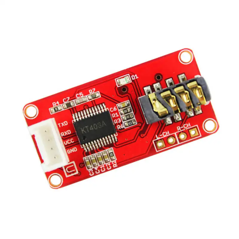 Elecrow Crowtail MP3 Module Kit Audio Player Module Panel DIY Kit Open Source New Development Board audio-player : image Elecrow Crowtail MP3 Module Kit Audio Player Module Panel DIY Kit Open Source New Development Board audio-player