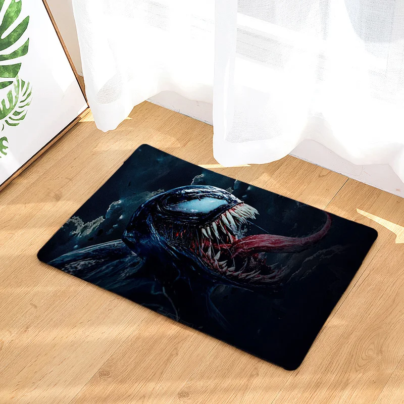 IVYYE Venom индивидуальный коврик с рисунком из аниме украшения для дома ковры мультяшный коврик для спальни коврики для ванной плюшевые коврики коврик для двери - Цвет: see chart