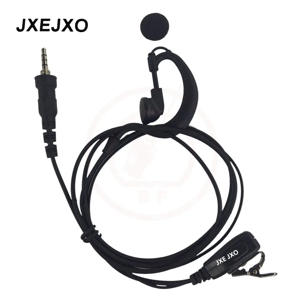 

JXEJXO New G-Shape Earpiece Headset PTT MIC for YAESU Vertex for VX-6R VX-7R VX-177 VX-170 VX-127 Whlosesale
