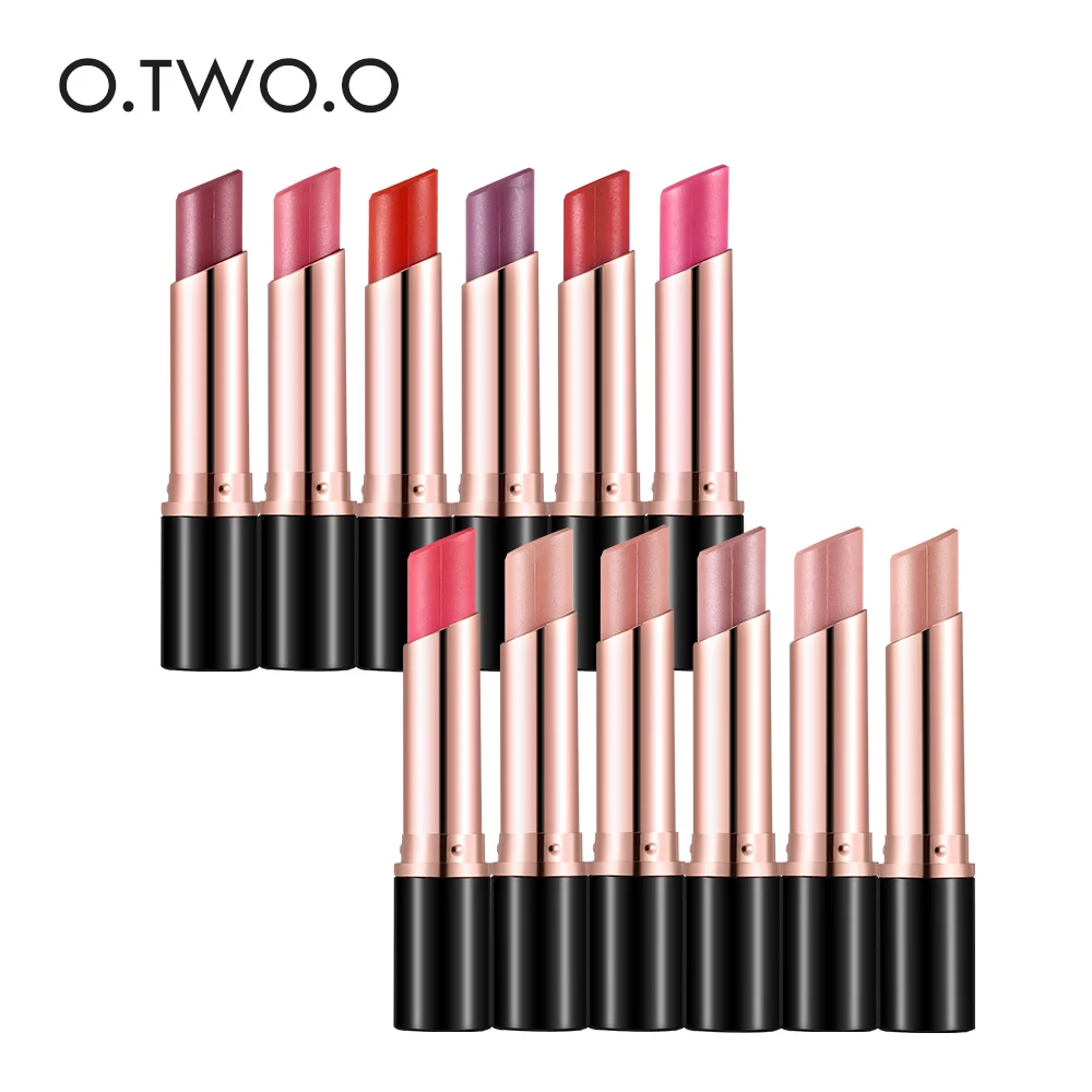 O.TWO.O 12Colors Velvet Matte Lipstick Long Lasting Waterproof Lip