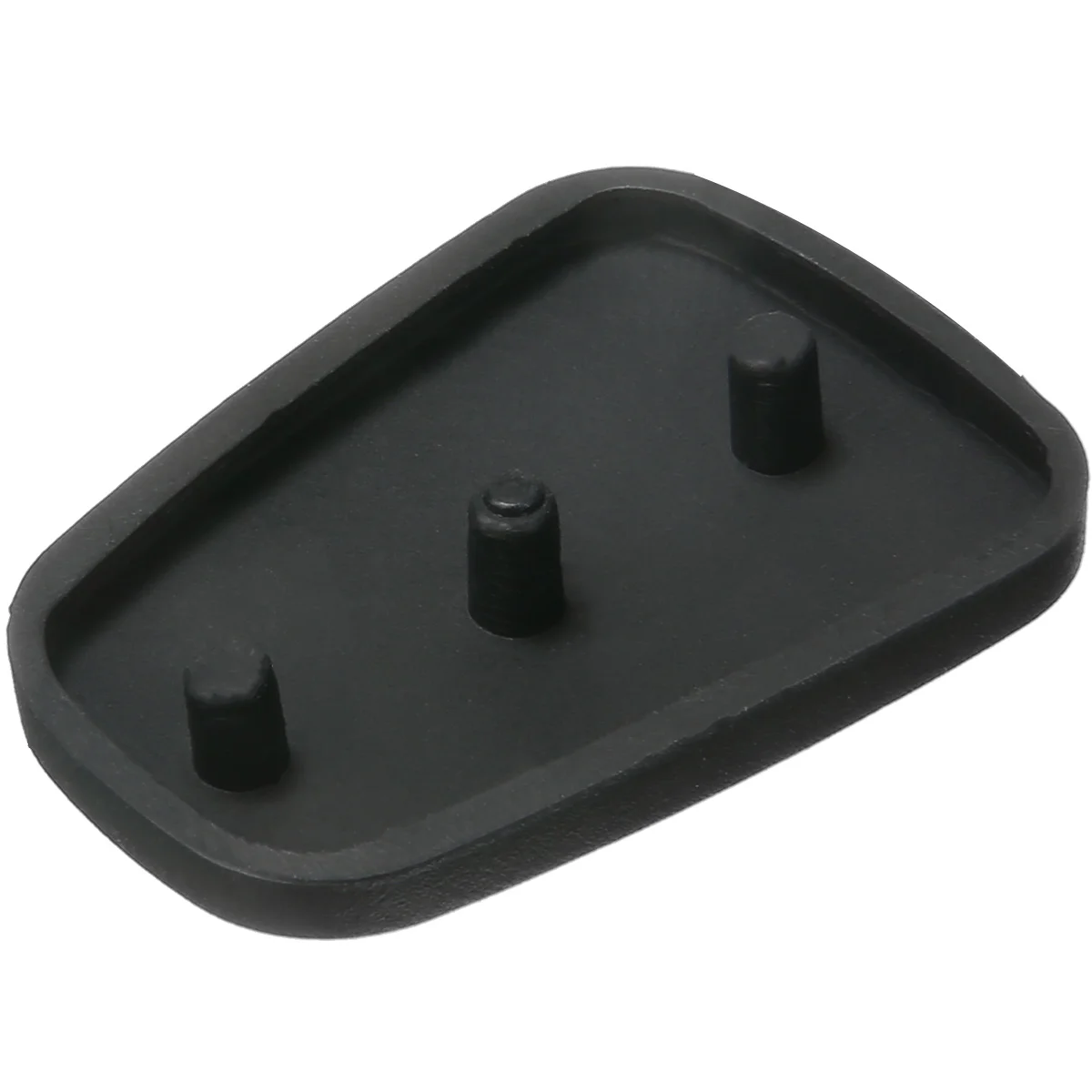 1pcs 3 Button Remote Key Fob Case Rubber Pad For Hyundai i20 i30 Kia Solaris Rio Sorento Sportage Ceed Flip Key