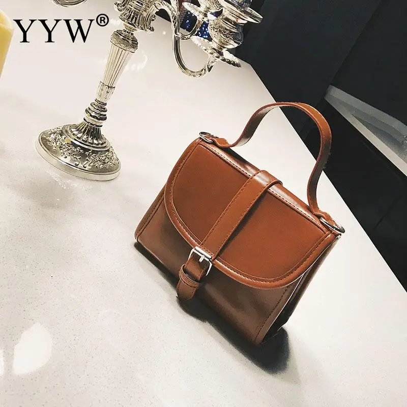 العلامة التجارية الفاخرة المرأة بو الجلود خمر حمل حقيبة للنساء براون الأعلى مقبض حقائب الماركات الشهيرة سيدة المرأة حقيبة crossbody