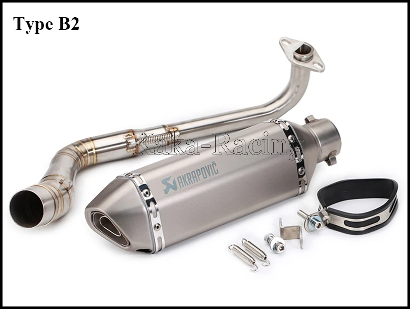 N-MAX 155 мотоцикл Akrapovic глушитель выхлопной трубы для Yamaha NMAX155 NMAX125 N MAX NMAX 155