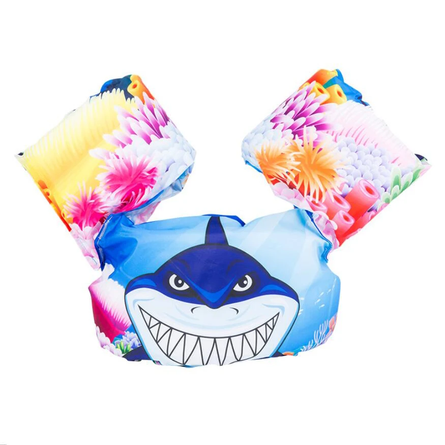 2-6Y Kids Swim Vest Baby Arm Float Circle Swim Trainer Child Life Vest Jacket Children Swimsuit Swimming Pool Accessories