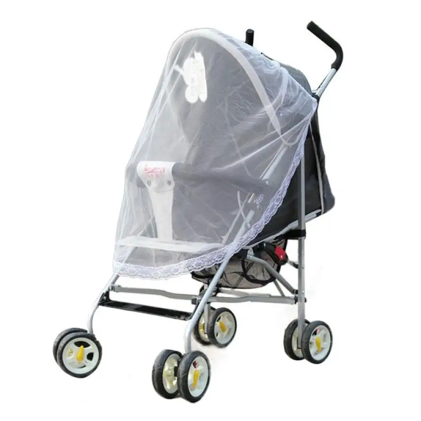 Universal Lace Safe Baby Carriage Insect Mosquito 90*85cm Net Baby
