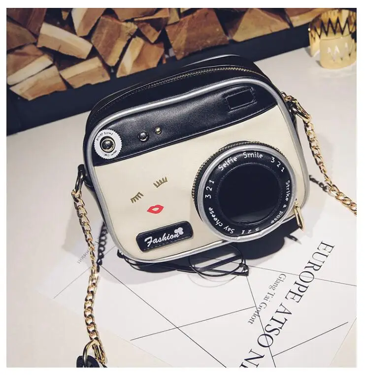 Nova bolsa de ombro de couro feminino