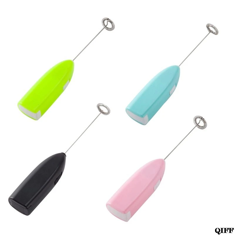 

Handheld Mini Electric Egg Beater Milk Frother Bubbler Coffee Blender Kitchen Tools Mixer Stirrer Jun11