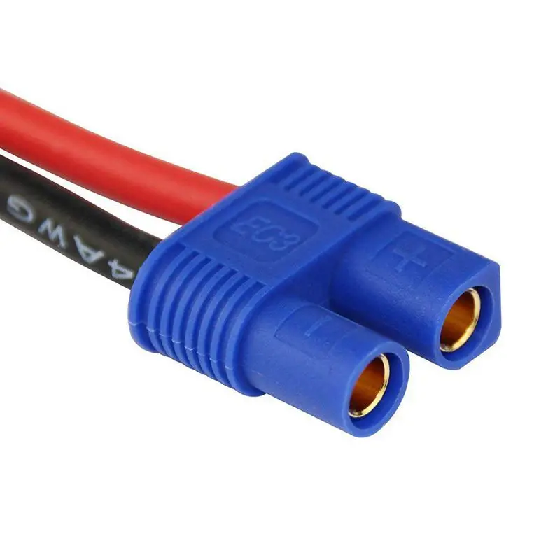 ABGN Hot 3pcs XT60 XT 60 папа к EC3 гнездовой разъем адаптера провода для RC Lipo батареи 14awg 1 96