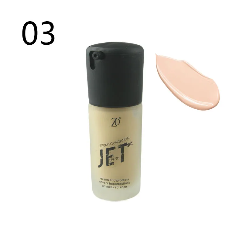 ZD 1 шт. мода жидкости Основа для макияжа лица maquiagem SPF20 База BB Cream долгое Водонепроницаемый масло-контроль Уход за кожей лица Макияж косметика b8010