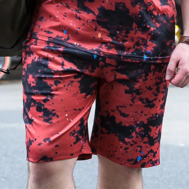 Летний Лидер продаж Для мужчин 'Пляжные шорты быстросохнущая печати Пляжные шорты для будущих мам Для мужчин Повседневное свободные Мужские экзотические боксёры Низ Для мужчин короткие штаны 6XL