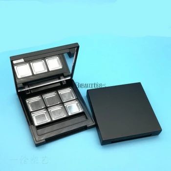 

40pcs New DIY Empty 6 Square Grid Eyeshadow Lipstick Powder Box Case Cosmetic Packing