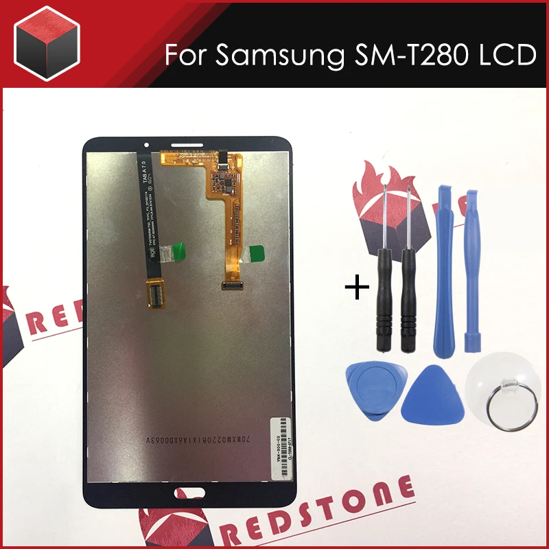 Черный белый цвет ЖК-дисплей Экран в сборе для Samsung Galaxy Tab A 7 0 SM-T280 T280 Дисплей