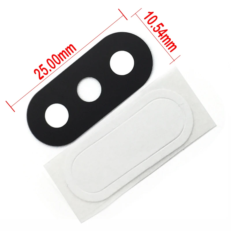 

2 pcs/lot New Back Camera Glass Lens with Adhesive Sticker Tape For Xiaomi redmi 6 pro / Mi A2 lite Replacement Parts