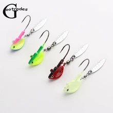 1 шт. Джиги рыболовные крючки тонущие рыболовные наживки металлические ложки микро джиг приманка джиг голова приманки 3,5 г/7 г/10 г/14 г приманки снасти рыболовный крючок