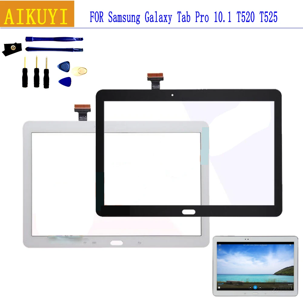 Сенсорный экран для Samsung Galaxy Pro T520 SM T525 сенсорная панель дигитайзер переднее